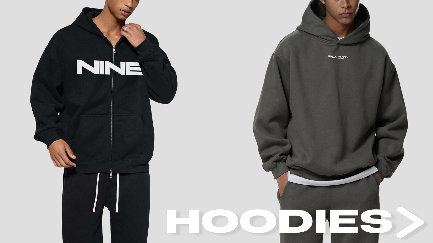HOODIES.