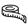Size chart icon